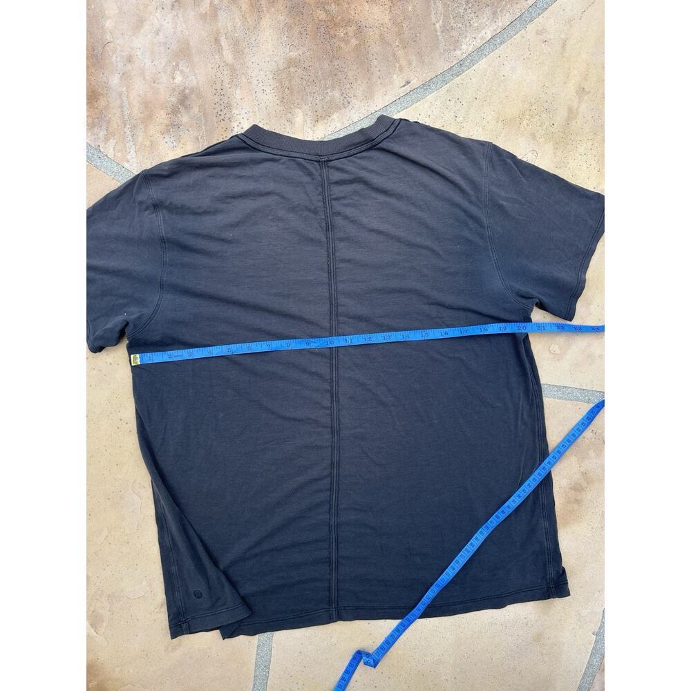 Lululemon Women’s Oversized Tee Charcoal No Size Tag XL T Shirt - Picture 5 of 5